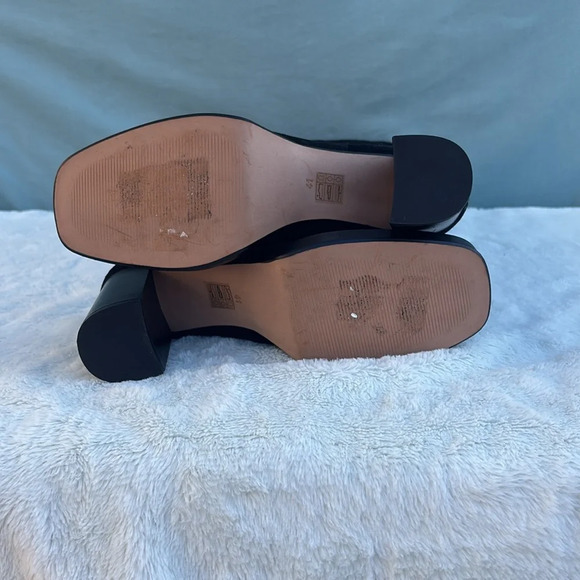 EUC FREE PEOPLE Echo Platform Over The Knee Boot Black Suede EU 41 Leather - Picture 4 of 9